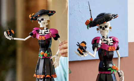 LEGO crea un espectacular set inspirado en La Catrina