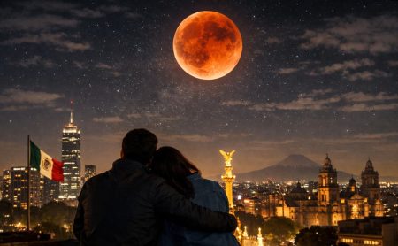 El cielo de agosto nos trae un eclipse lunar visible desde la Ciudad de México