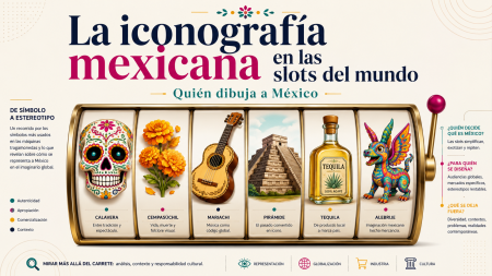 La iconografía mexicana en las slots del mundo: quién dibuja a México cuando México no está en la sala