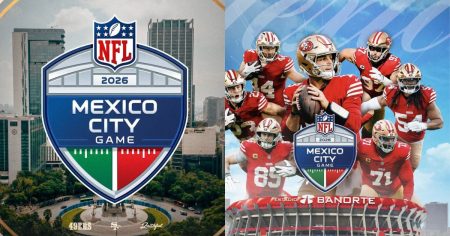 México entre las 4 ciudades favoritas para tener un equipo de la NFL fuera de E.U.
