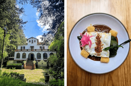 Astillero 750, la casona porfiriana donde se sirve uno de los mejores moles de CDMX