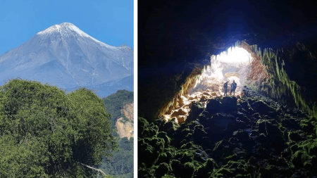 Descubren civilización perdida hace más de 3 mil años en las cuevas del volcán Coatepec