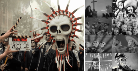 Mucho antes de James Bond, Eisenstein ya había filmado desfiles del Día de Muertos