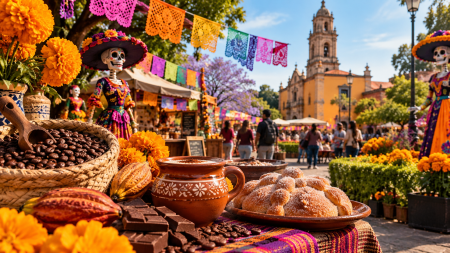 Llega el Festival Café y Chocolate a Coyoacán con una edición de Día de Muertos